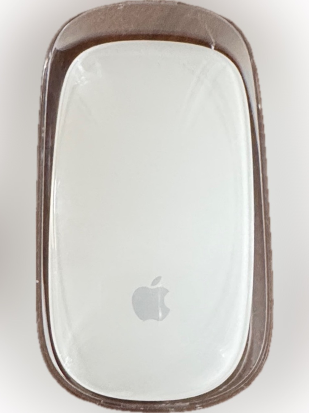 Apple A1296 MAGIC MOUSE + TRAY WHITE with CLEAR CASE Mac iPad